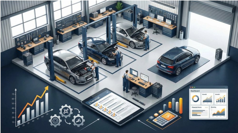 Guia Completo de Gest&atilde;o para Oficina Mec&acirc;nica